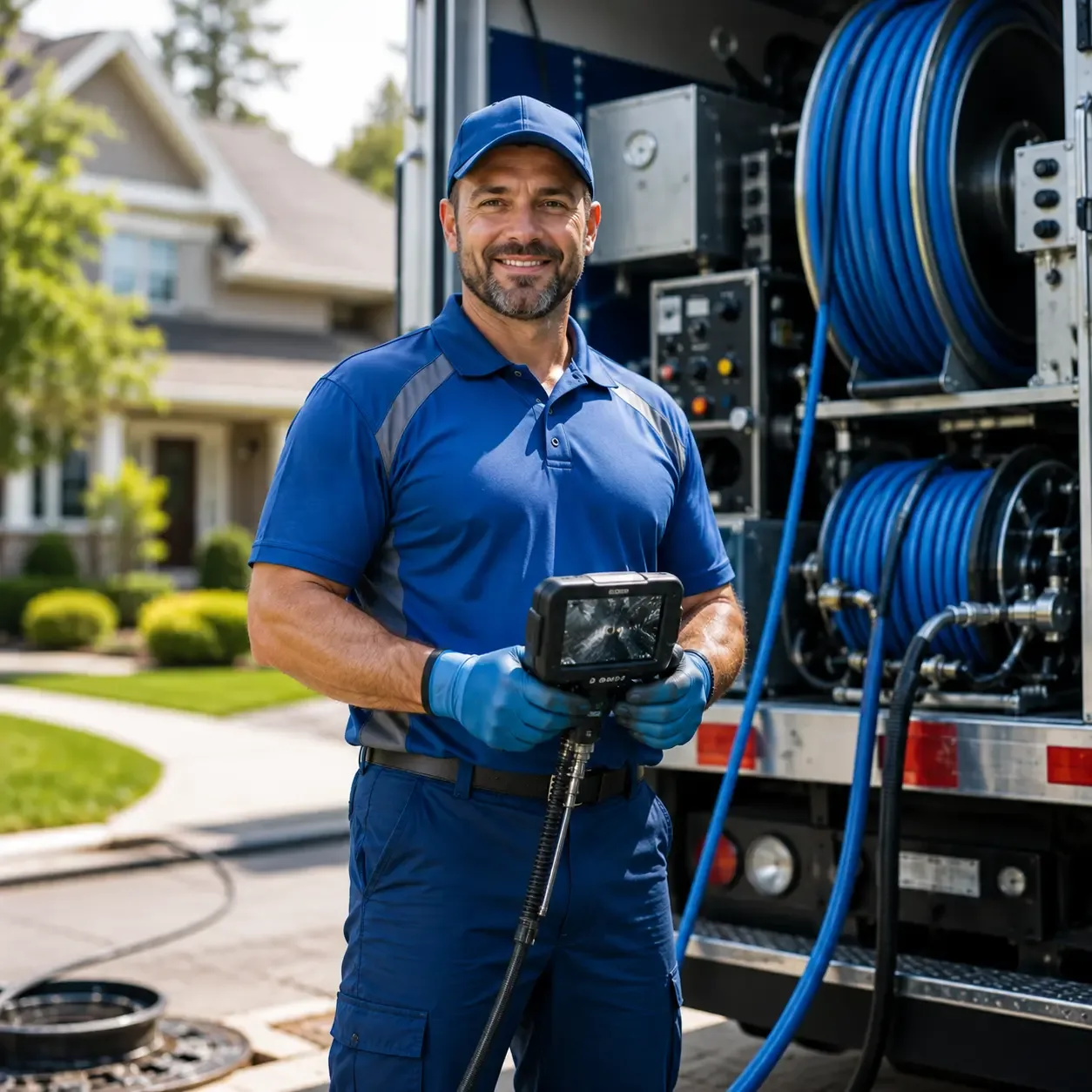 Local outdoor drain cleaning specialists in Germantown, IL